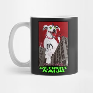 Dorasaurus Says Don't Get Me Started! - Pete Coe's Detroit Kaiju series Mug